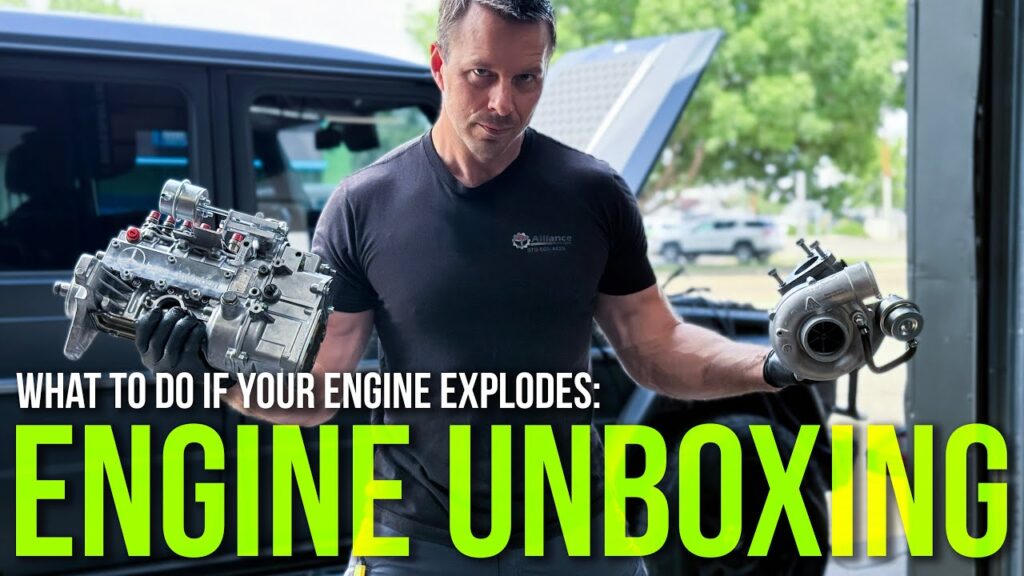 G350 Turbo Diesel OM606 engine upgrade and restoration by Alliance Auto Care