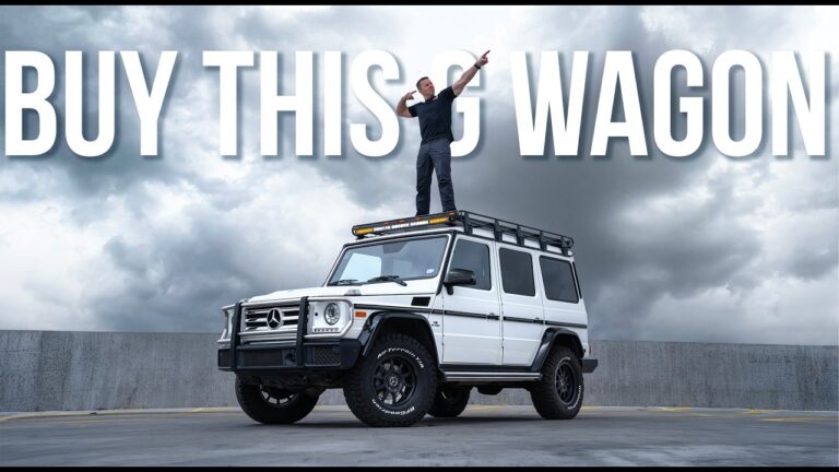2017 Mercedes G550 lifted G-Wagen with red interior