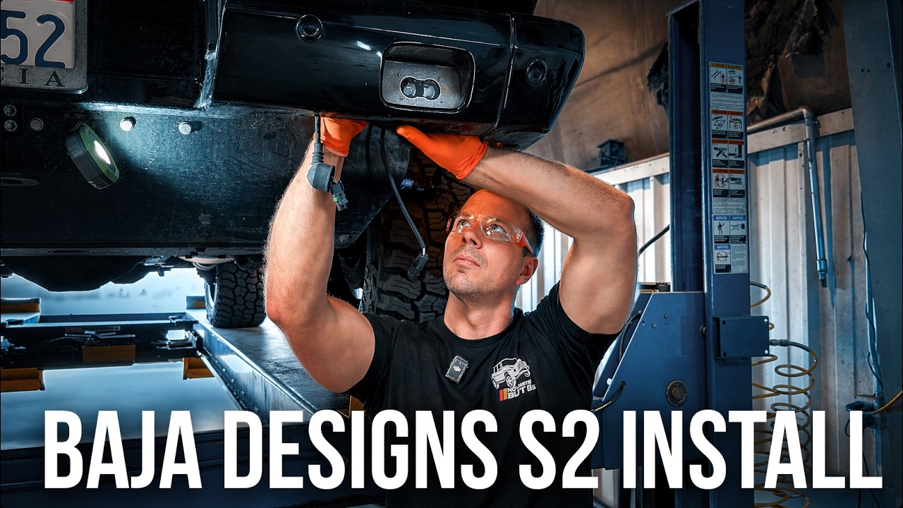 Baja Designs LP2 reverse light upgrade for Mercedes G-Wagen