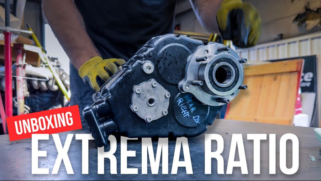 Extrema Ratio 6x6 G-Wagon portal axle kit unboxed at Alliance Motorworks