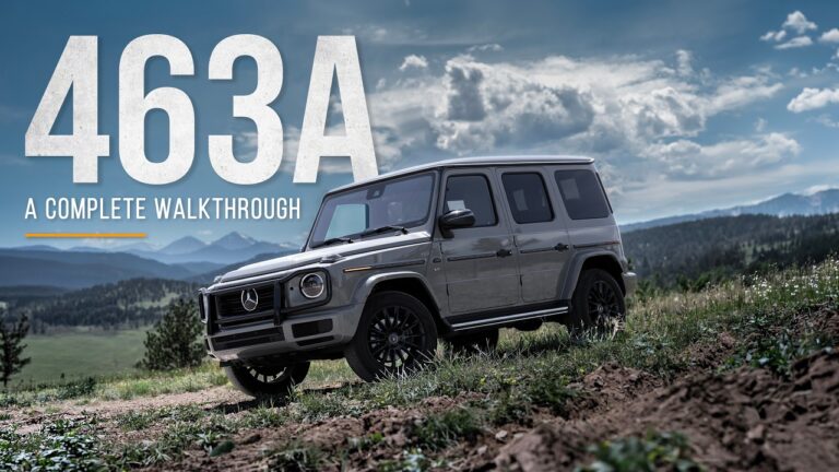 Arabian Gray 2021 Mercedes 463A G550 G-Wagon parked in Colorado